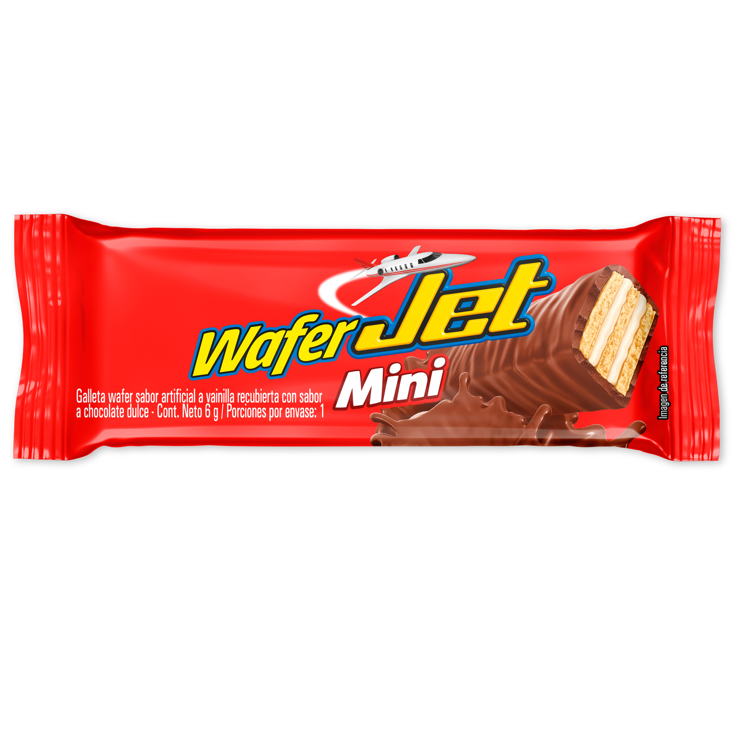 CHOCOLATINA JET WAFER MINI X6