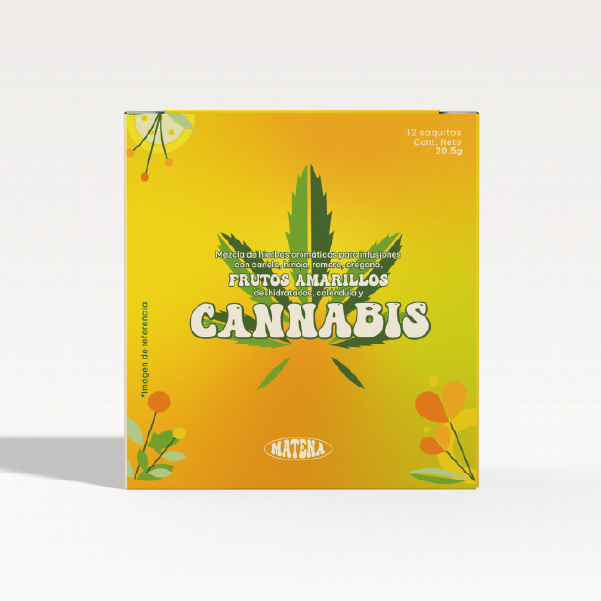 INFUSION DE FRUTOS AMARILLOS Y CANNABIS X12