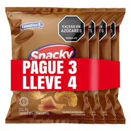 SNACKY CARAMELO 4X50