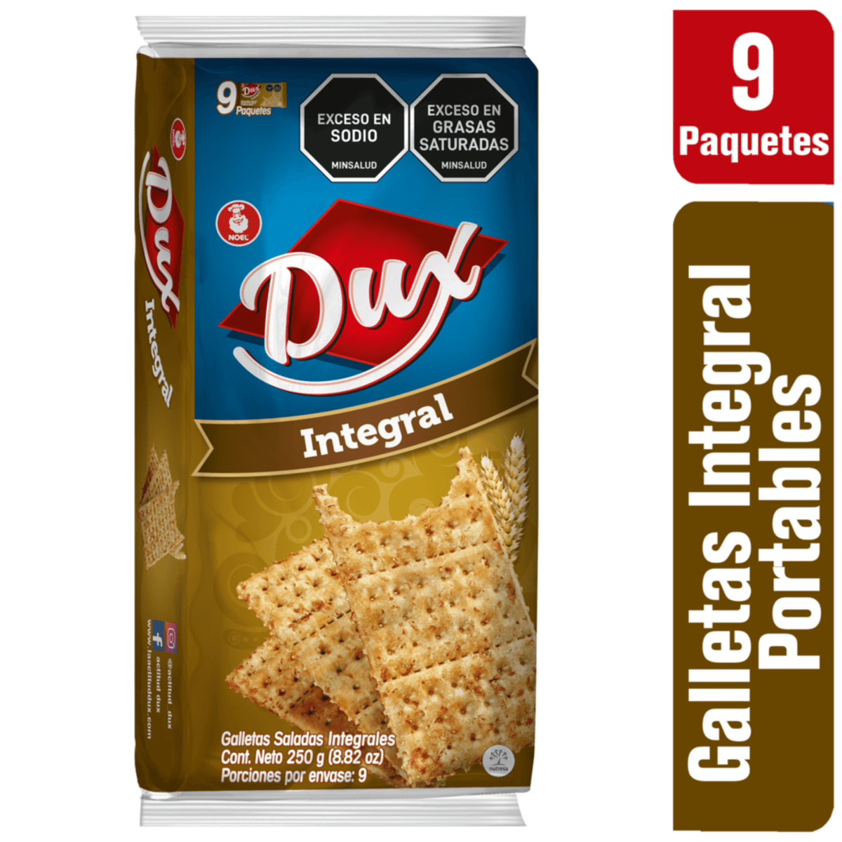 GALLETAS DUX INTEGRAL X9