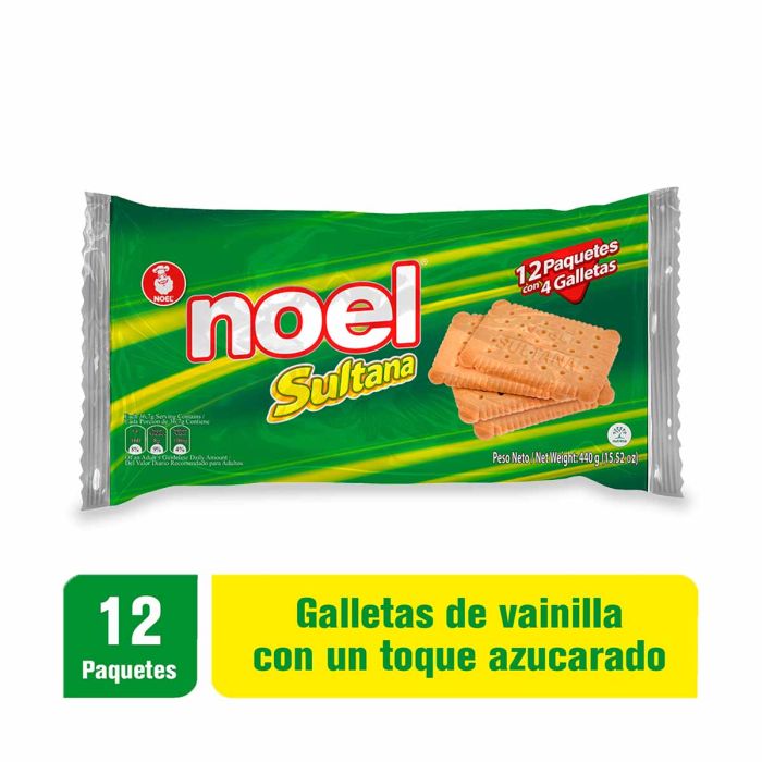 GALLETAS NOEL SULTANA X12