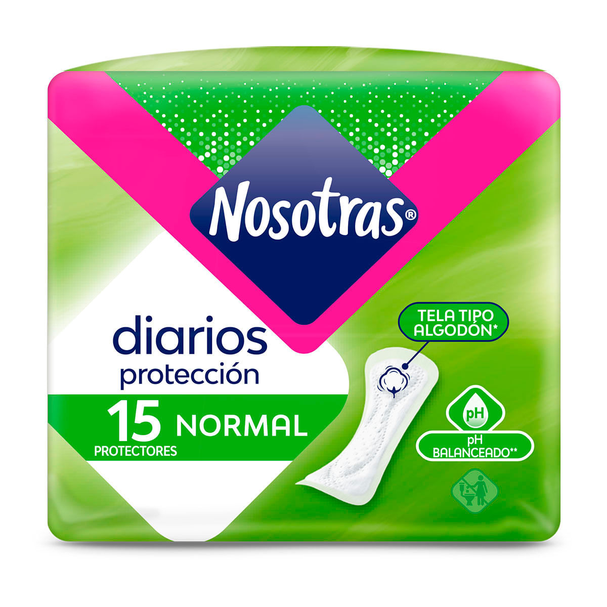 PROTECTORES NOSOTRAS DIARIOS X15