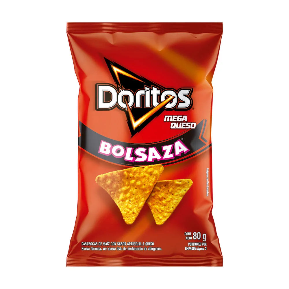 DORITOS FRITOLAY MEGA QUESO X80