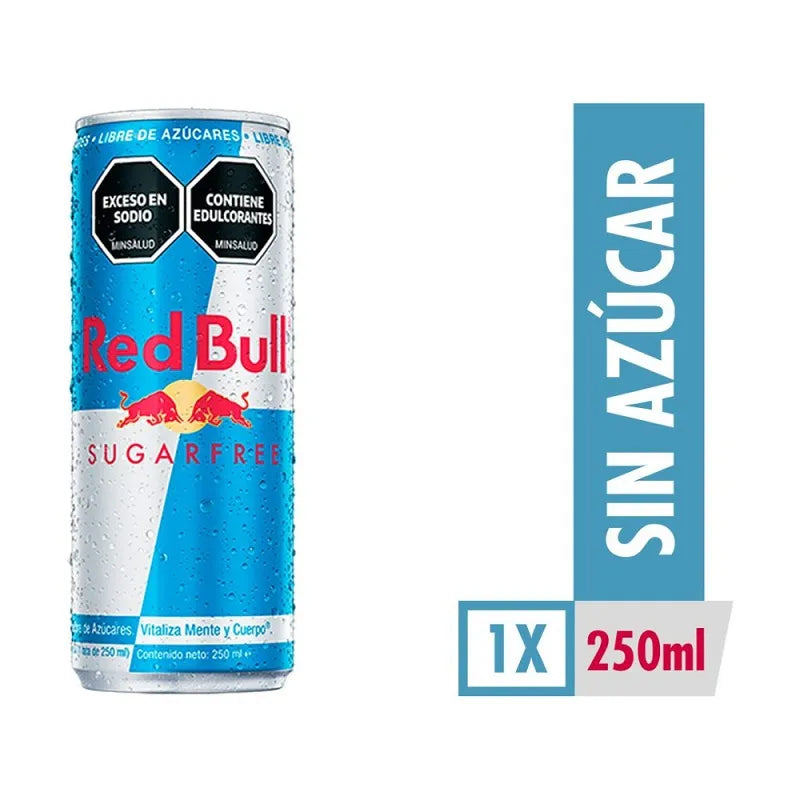ENERGIZANTE RED BULL SIN AZUCAR X250