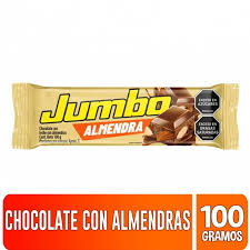 CHOCOLATINA JUMBO ALMENDRA X100