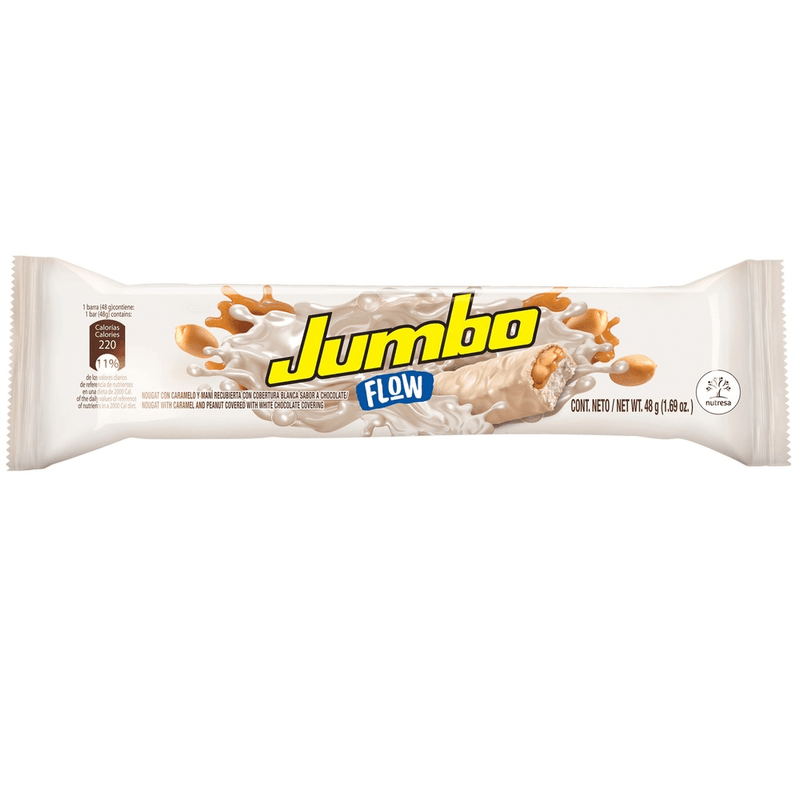 CHOCOLATINA JUMBO FLOW BLANCA X48