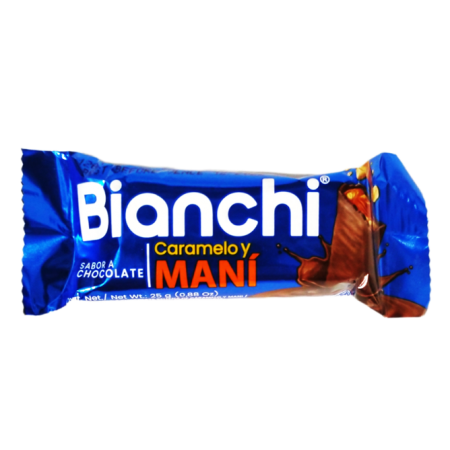 DULCE BIANCHI CARAMELO MANI X40