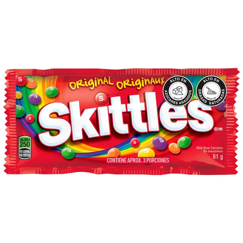 DULCES SKITTLES X61,5