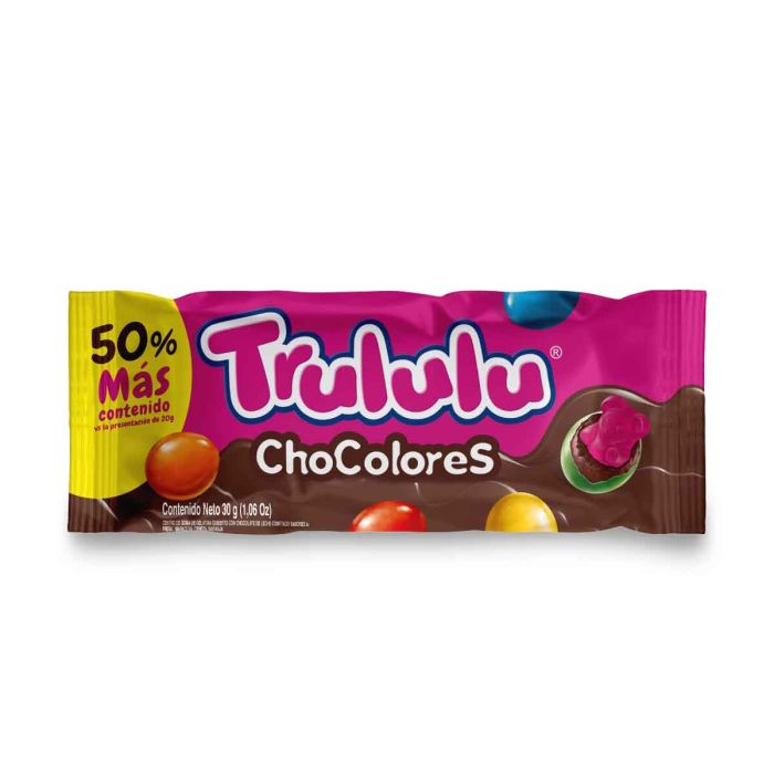 DULCE TRULULU CHOCOLORES X30