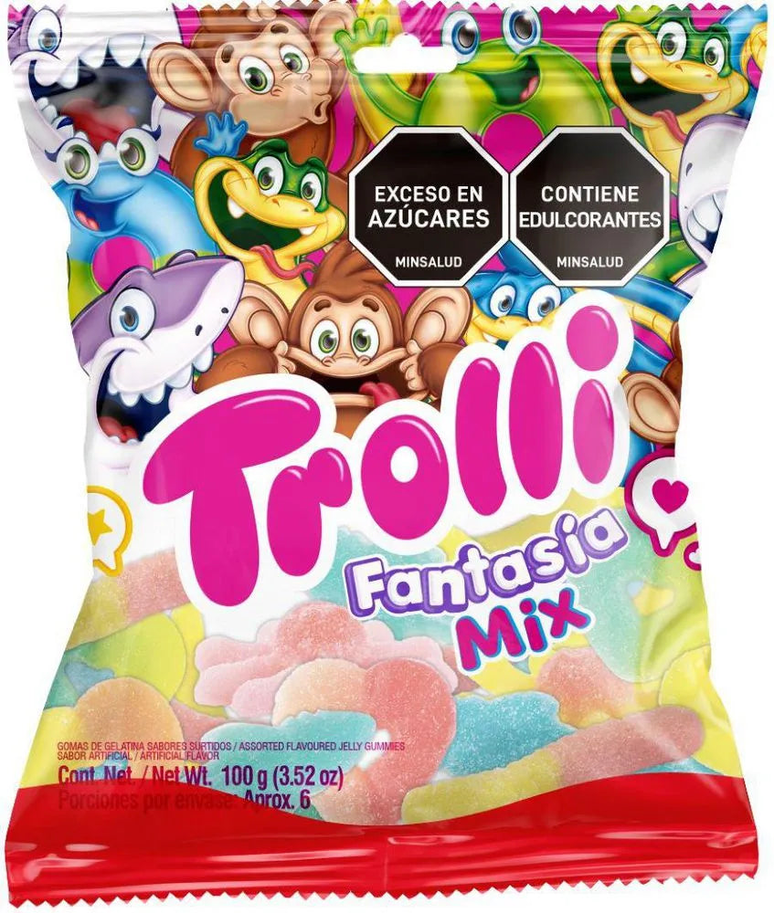 GOMAS TROLLI FANTASIA MIX X70