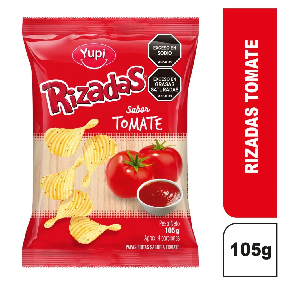 PAPAS RIZADAS TOMATE X105