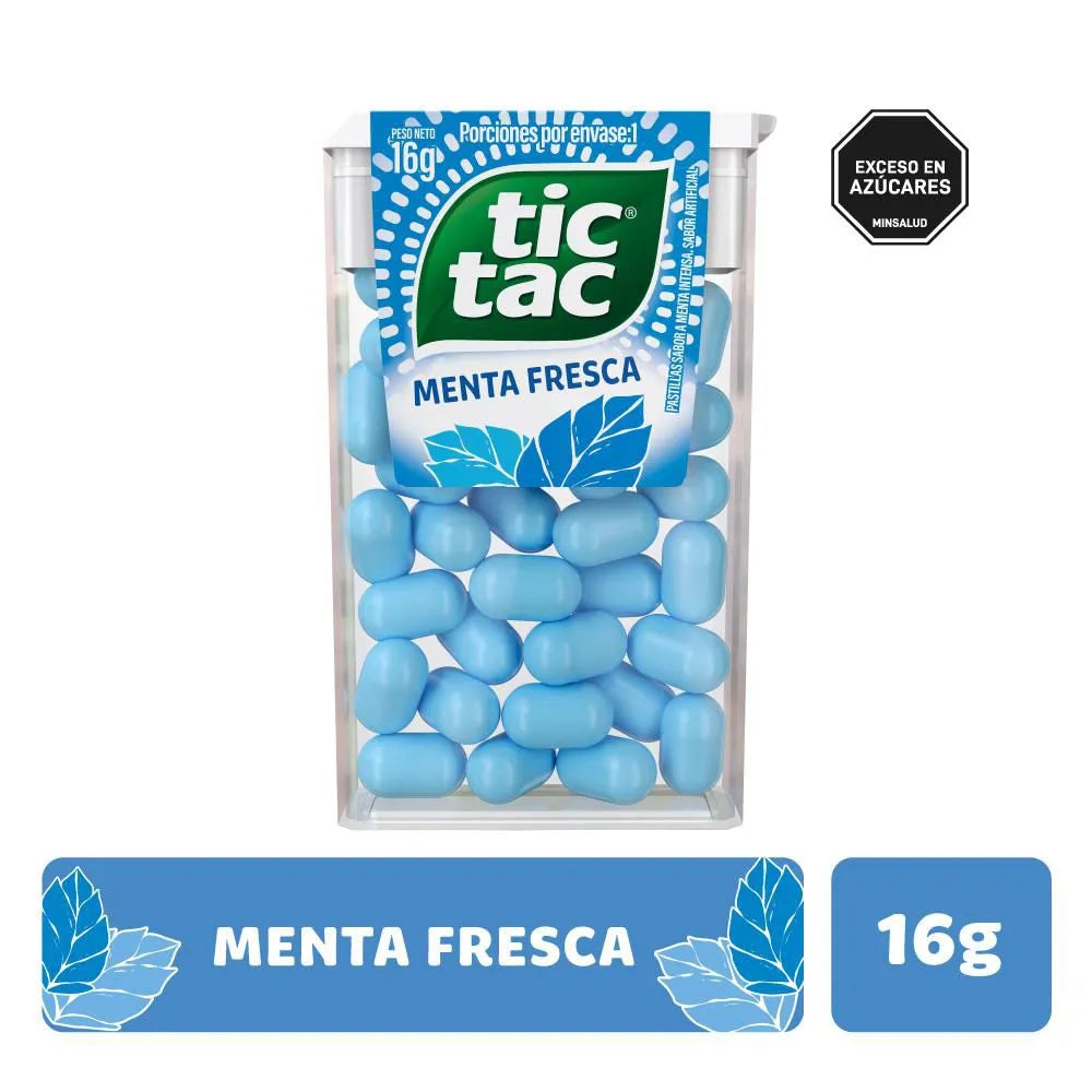 DULCES TIC TAC MENTA FRESCA