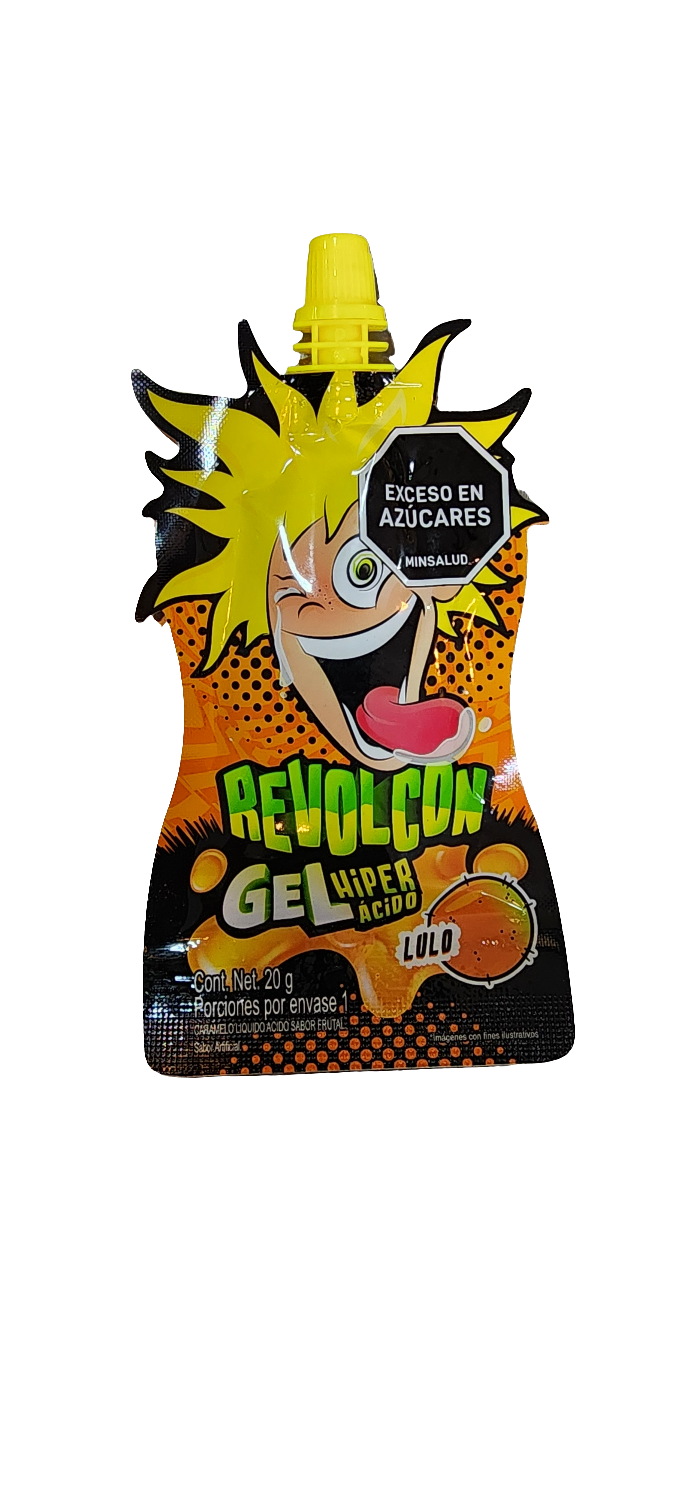 DULCE REVOLCON GEL HIPER ACIDO LULO X20