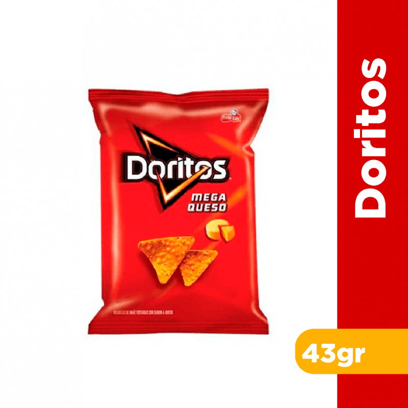 DORITOS FRITOLAY MEGA QUESO X48