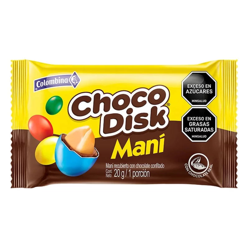 DULCE CHOCODISK MANI X20