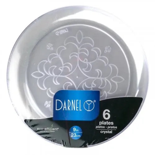 PLATOS DARNEL CRISTAL POSTRE X6 UND