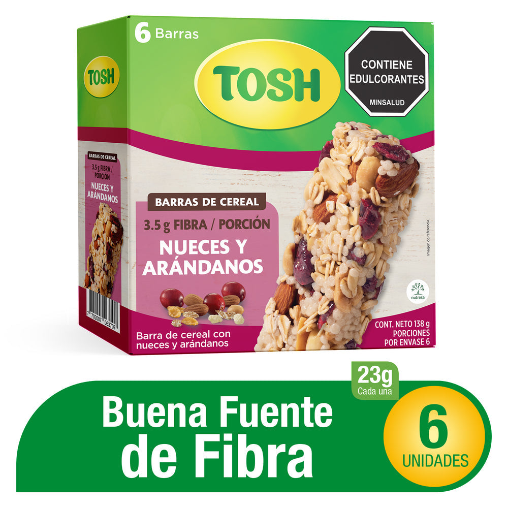 BARRAS TOSH ARANDANOS X6