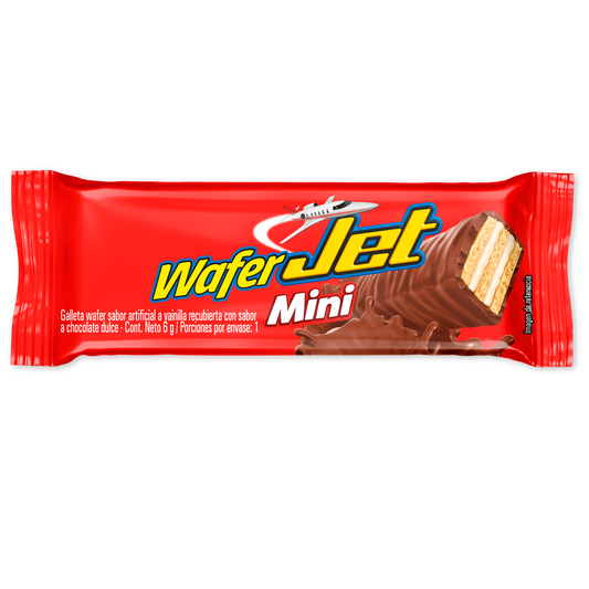 CHOCOLATINA JET WAFER MINI X6
