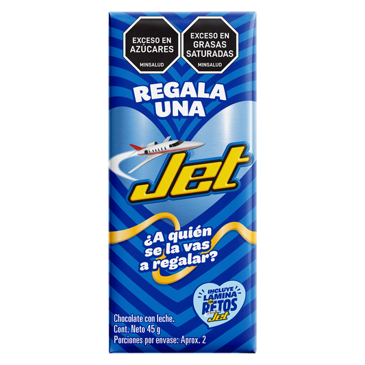 CHOCOLATINA JET REGALA UNA X45