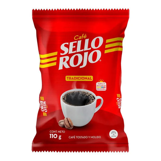 CAFE SELLO ROJO X110