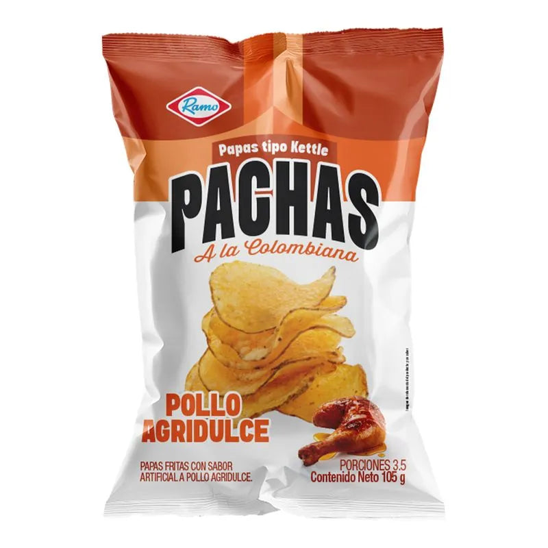 PAPAS PACHAS POLLO AGRIDULCE X30