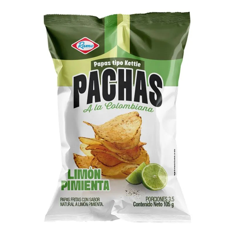 PAPAS PACHAS LIMON PIMIENTA X105