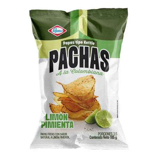 PAPAS PACHAS LIMON PIMIENTA X105