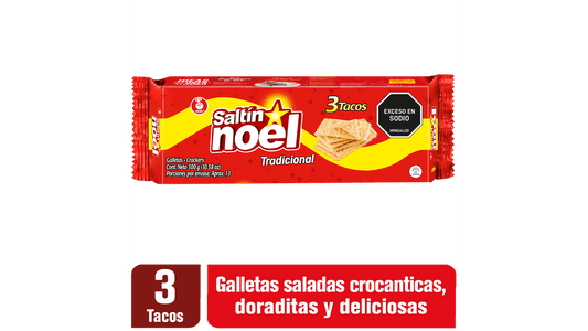 GALLETAS SALTIN NOEL TRADICIONAL X300
