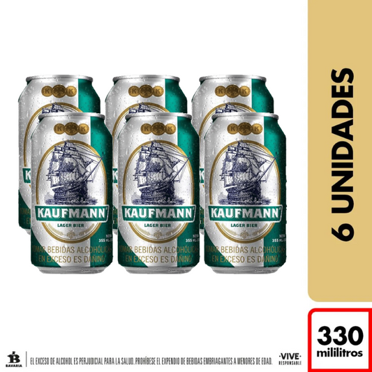 CERVEZA KAUFMANN 6X330