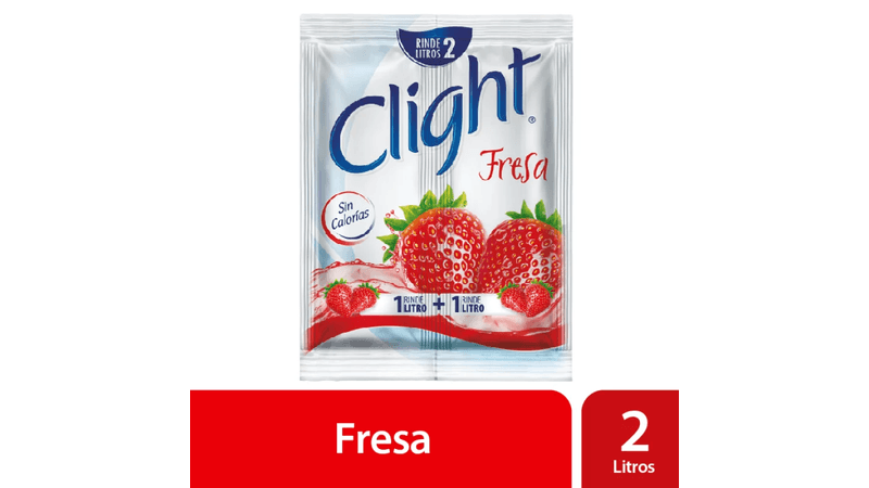 REFRESCO CLIGHT FRESA X14