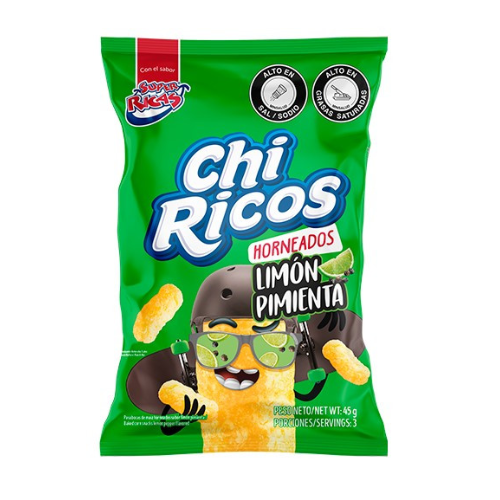 CHEETOS SUPER RICAS CHIRICOS LIMON PIMIENTA X40