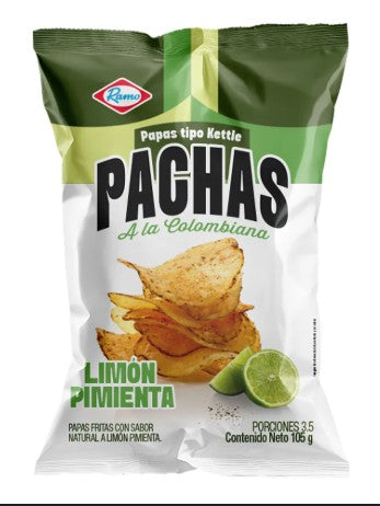 PAPAS PACHAS LIMON PIMIENTA X30