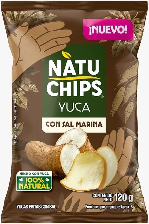 YUCA FRITOLAY NATUCHIPS X120
