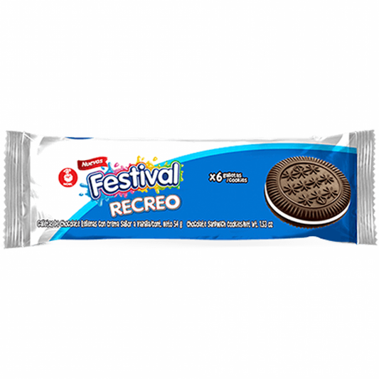GALLETAS FESTIVAL RECREO X6