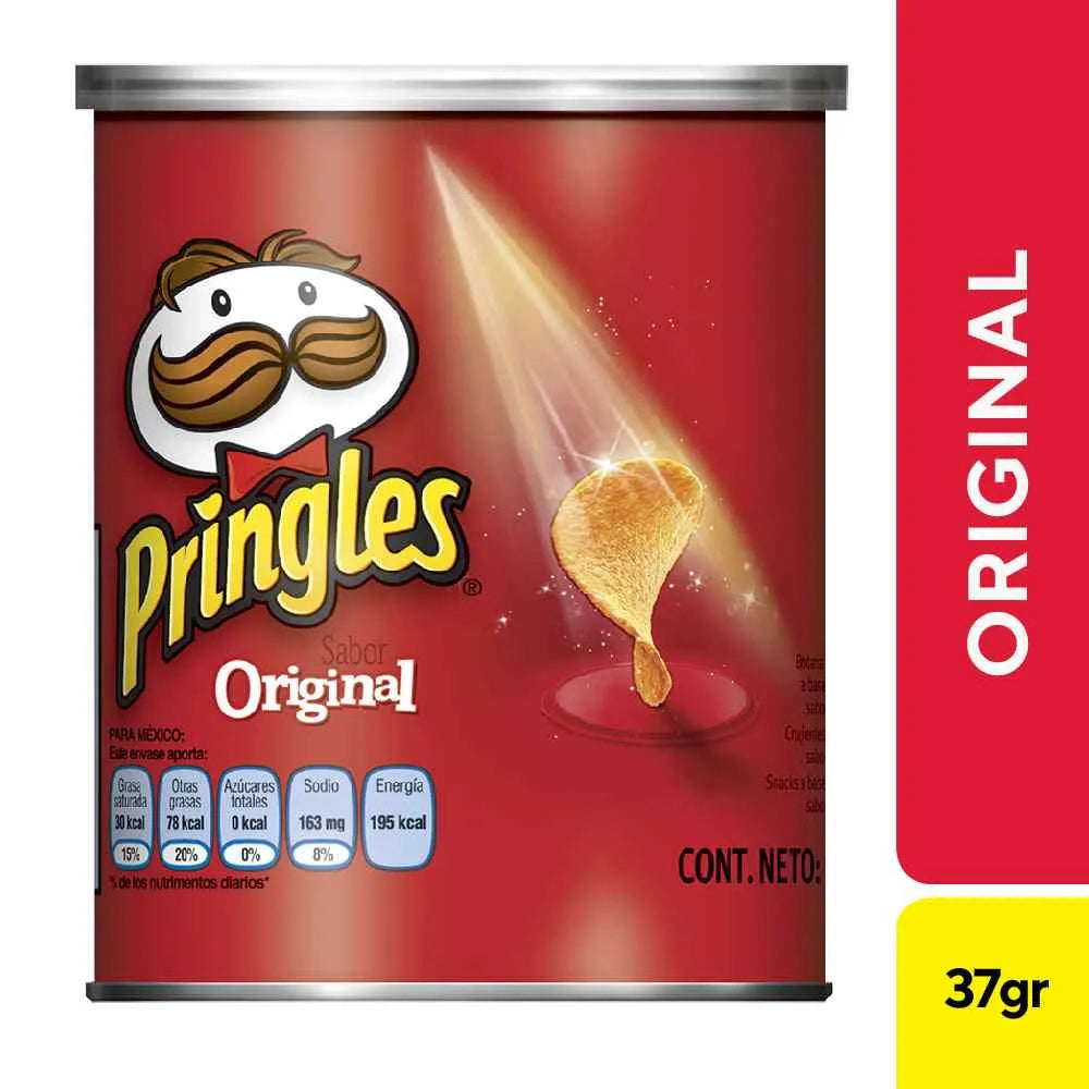 PAPAS PRINGLES ORIGINAL X37