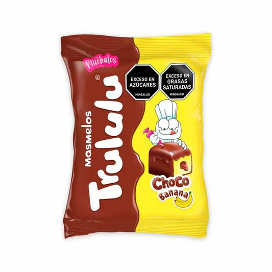 MASMELOS TRULULU CHOCO BANANA X50