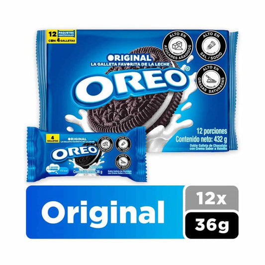 GALLETAS OREO ORIGINAL X12