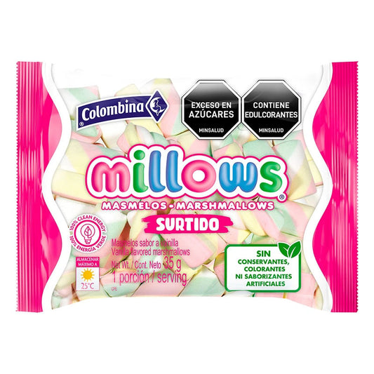 MASMELOS MILLOWS SURTIDO X35