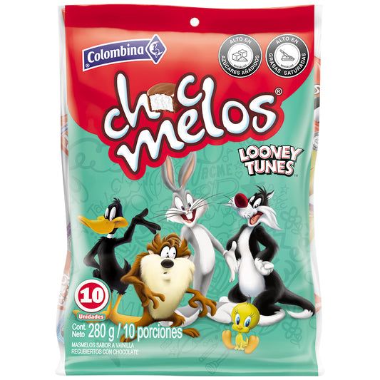 DULCE CHOC MELOS LOONEY TOONS X10