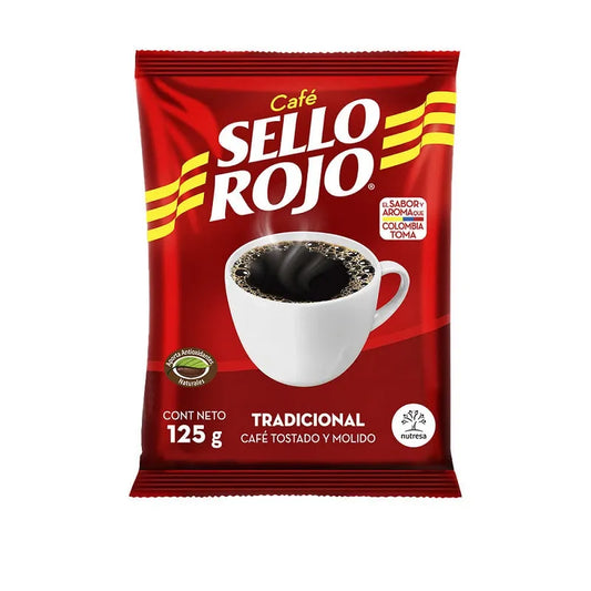 CAFE SELLO ROJO X125