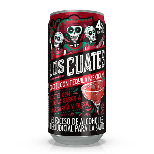 BEBIDA LOS CUATES MARGARITA Y FRESA X269
