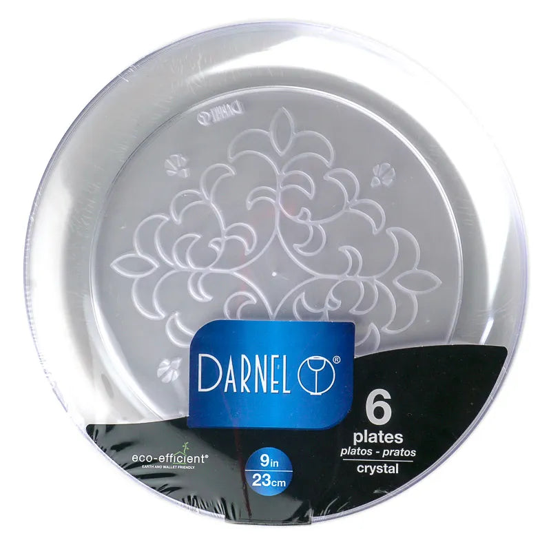 PLATOS DARNEL CRISTAL GRANDES X6 UND