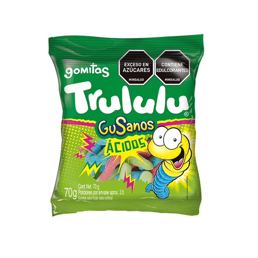 GOMAS TRULULU GUSANOS X70