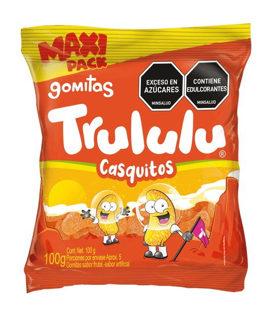 GOMAS TRULULU CASQUITOS X100