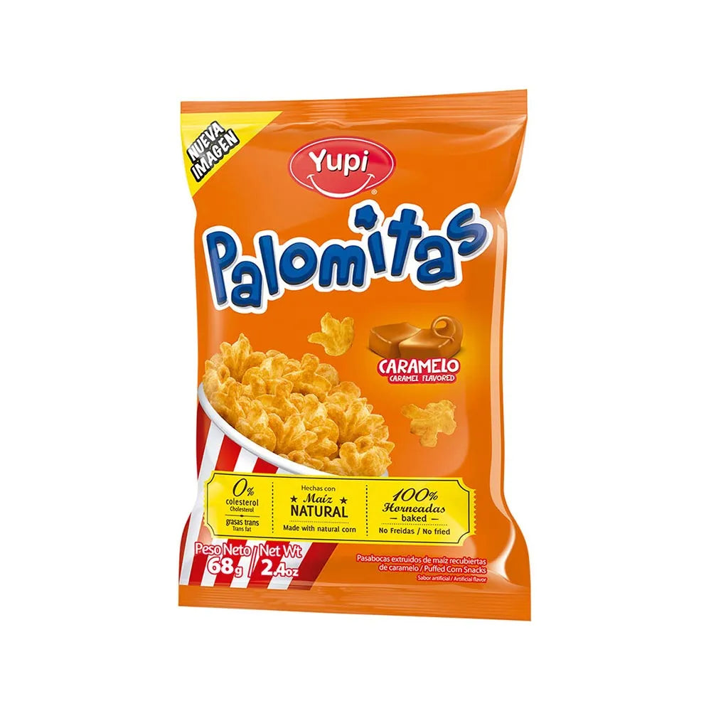 PALOMITAS YUPI CARAMELO X68