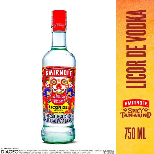 VODKA SMIRNOFF TAMARINDO PICANTE X750