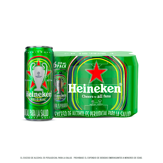 CERVEZA HEINEKEN 6X310