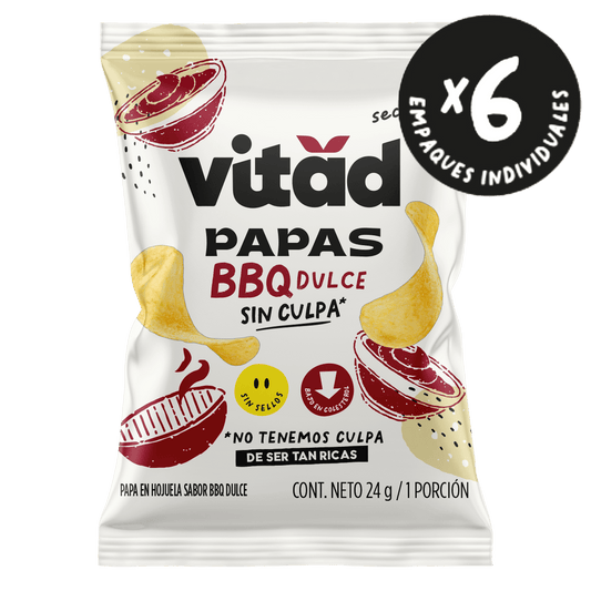 PAPAS VITAD BBQ DULCE X24