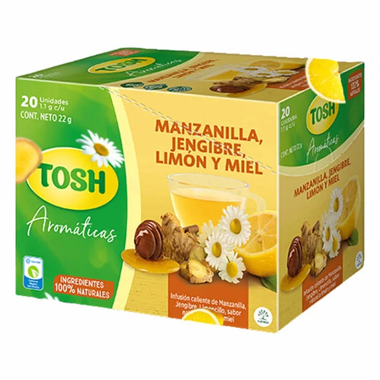 AROMATICA TOSH MANZANILLA JENGI LIM Y MIEL X20