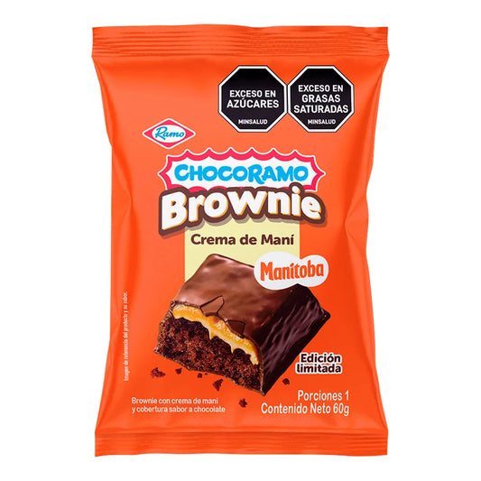 BROWNIE CHOCORAMO CREMA DE MANI X60